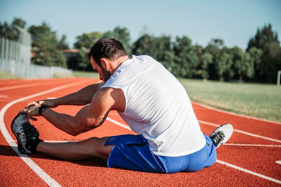 Der Sport und Fragen über Fragen