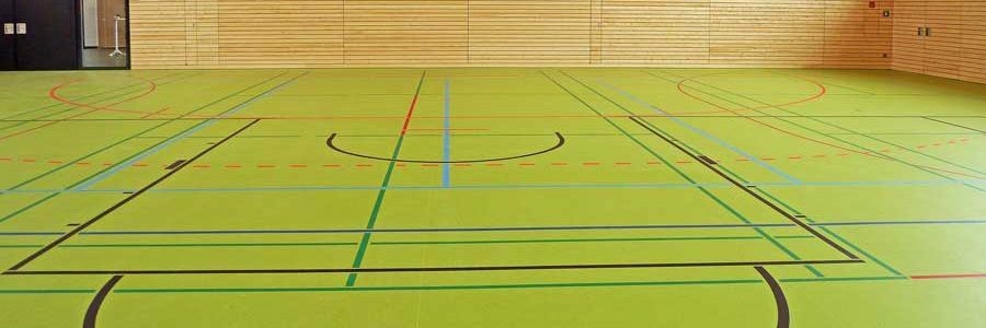 Sporthallen und Freilufthallen