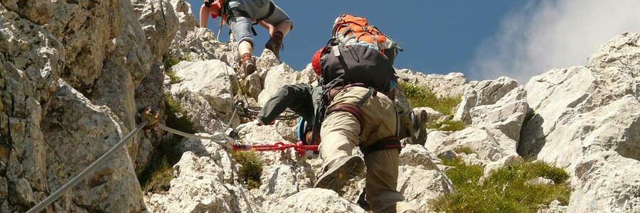 Klettersteig-Tour: Besondere Herausforderung für Sportler